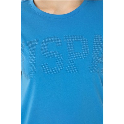 Kadın Saks Basic Tişört