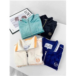 Велюровая куртка-олимпийка к штанам выше Sergi*o Tacchin*i