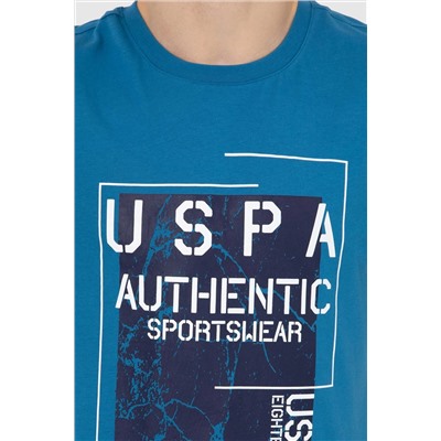 Erkek Petrol Bisiklet Yaka Tişört