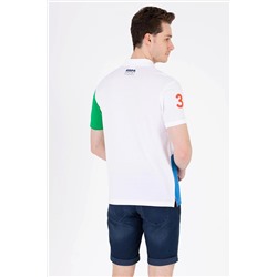 Erkek Beyaz Polo Yaka Tişört