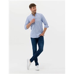 Mavi Regular Fit Uzun Kollu Gömlek