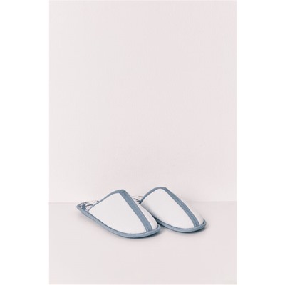 Zapatillas casa estampado azul