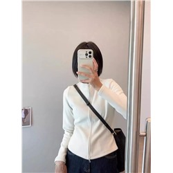 Мягкая утепленная кофта на молнии с двойным флисом в стиле  ЛУЛУЛЕМО*Н