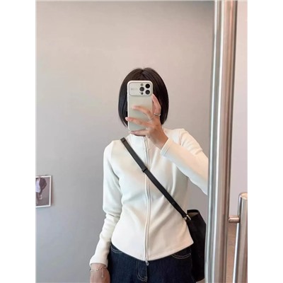 Мягкая утепленная кофта на молнии с двойным флисом в стиле  ЛУЛУЛЕМО*Н