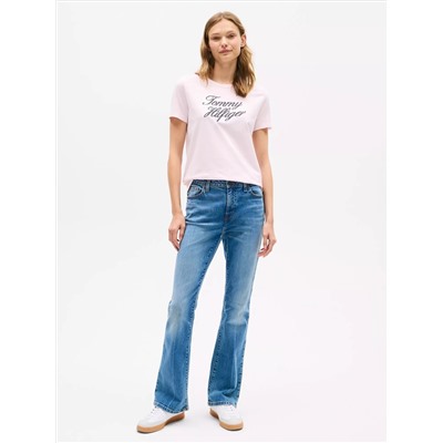Script Hilfiger Logo T-Shirt