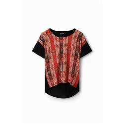 Camiseta cenefas boho