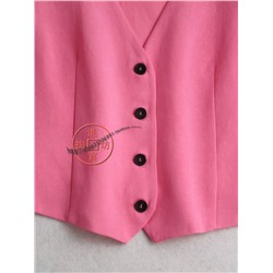 Яркая облегаюшая жилетка 💗ZAR*A  Экспорт  Материал : вискоза, хлопок, лён