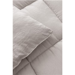 Mona Çift Kişilik Microfiber Yorgan - Taş