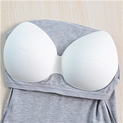 Майка с интегрированными фиксированными чашками