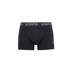 U.S. Polo Assn. U.S. Polo Assn.  Erkek Lacivert-Turuncu-Lacivert 3 lü Boxer