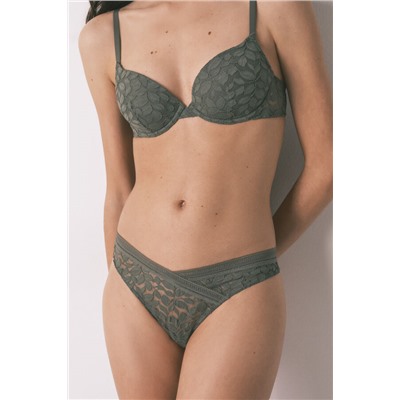 Conjunto de tanga y sujetador