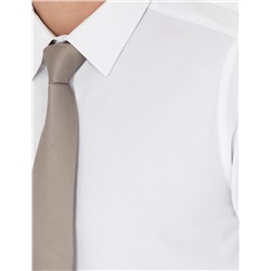 Beyaz Slim Fit Uzun Kollu Basic Gömlek