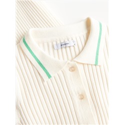 Kleid mit Polokragen