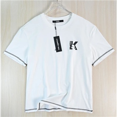 Хлопковая футболка КАР*Л 😎