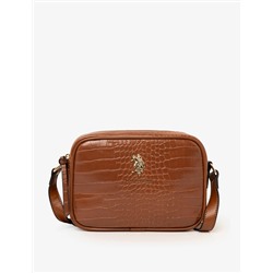 CROCODILE EMBOSSED CROSSBODY BAG