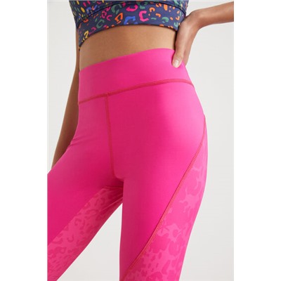 Legging slim leopardo
