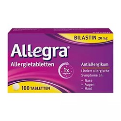 Allegra Allergietabletten 20 mg, 100 St
