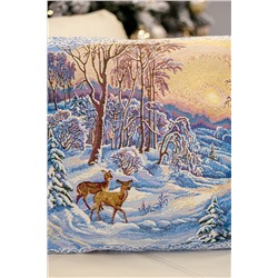 Наволочка 50х50 Олени