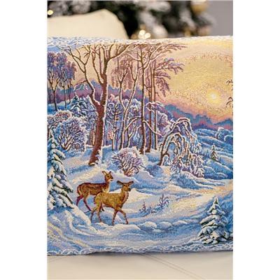 Наволочка 50х50 Олени