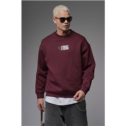 Свитшот будь сильным  БОРДО