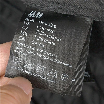 Стильная кепка ❤️ H&*M с пртертостями Экспорт