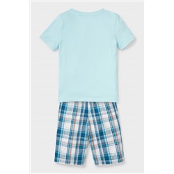 Set - Kurzarmshirt und Shorts - Bio-Baumwolle