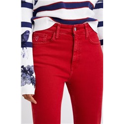 Pantalón tobillero acampanado