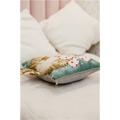 Наволочка декоративная 32х32 Мур