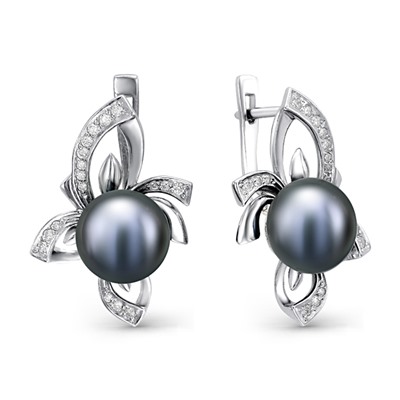 Серьги серебро 52156S2