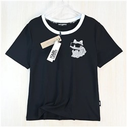 Хлопковая футболка КАР*Л 😎