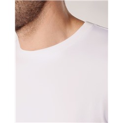 Футболка slim fit из премиального хлопка с эластаном