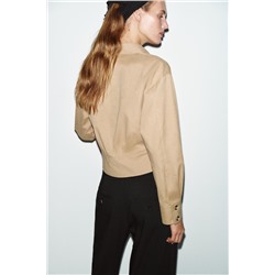 CAMISA ENTALLADA TACTO SUAVE