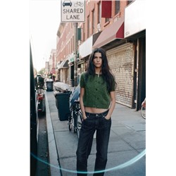 TRF STRAIGHT LOW-RISE JEANS