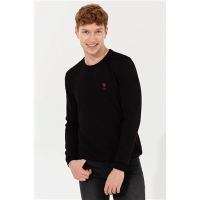 Erkek Siyah Basic Kazak