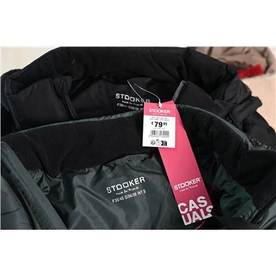 Женское длинное хлопковое пальто со съемным капюшоном