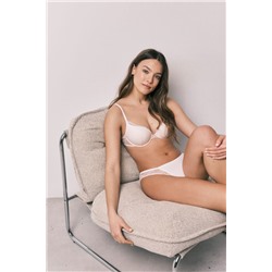 Sujetador push up encaje rosa GORGEOUS