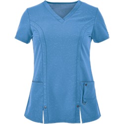 Dickies Xtreme STRETCH Scrubs Camo-Kazee Embossed Top