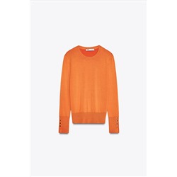 BASIC PLAIN KNIT SWEATER