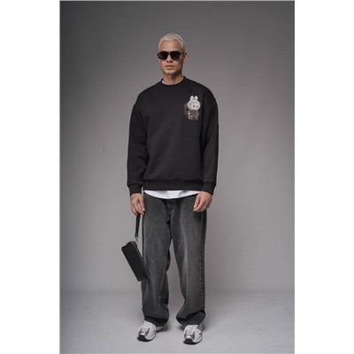 Худи  лабубу черный