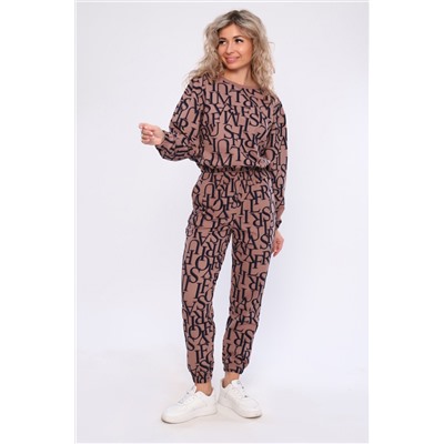 Костюм с брюками БУКВЫ