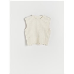 Pullunder aus Wollmischung