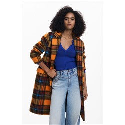 ABRIGO CUADROS OVERSIZE