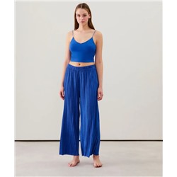 Pantalón ancho plisado