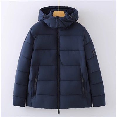 Универсальная ветрозащитная и водоотталкивающая куртка на хлопковой подкладке с капюшоном