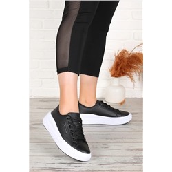 U.S. Polo Assn. Siyah - U.s Polo Assn Cleme Pu Günlük Yürüyüş Kadın Spor Ayakkabı W22KSPORPLO00011