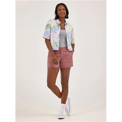 Women's Ultra Lux Comfort High Rise Pull-On Utility Short