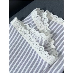 Набор женских трусов с красивым ажуром по краю   LA PERL*A