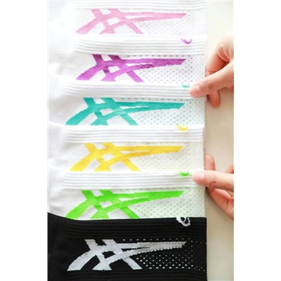 Тонкие высокие носки  Asic*s ( 6 шт без выбора цвета)