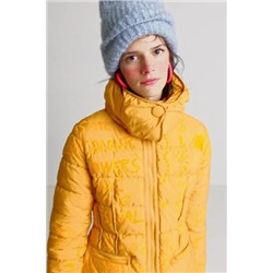 Chaqueta acolchada cuello tortuga