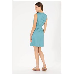 Kadın Mint Dokuma Elbise